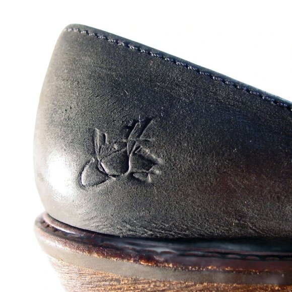 JOHN FLUEVOG Adriana Roxana Western Ankle Boots Heeled Booties 6 - Picture 9 of 10